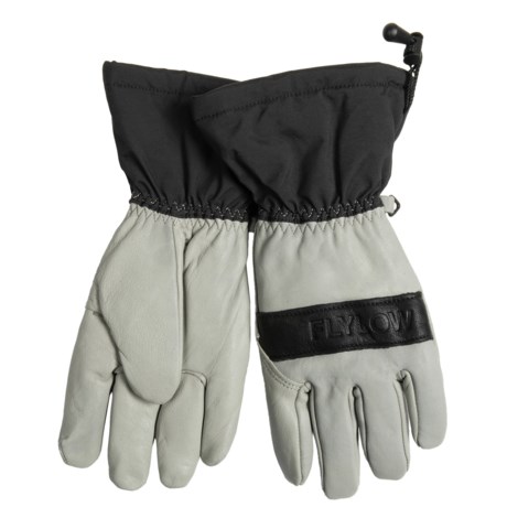 60%OFF メンズスノースポーツ手袋 Flylow上り坂手袋 - 防水、ゴートスキンレザー（男性用） Flylow Upslope Gloves - Waterproof Goatskin Leather (For Men)